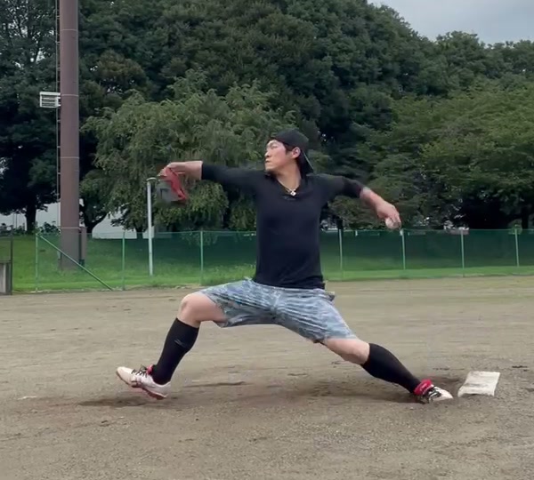 投球フォーム③:トップ・体幹の回旋